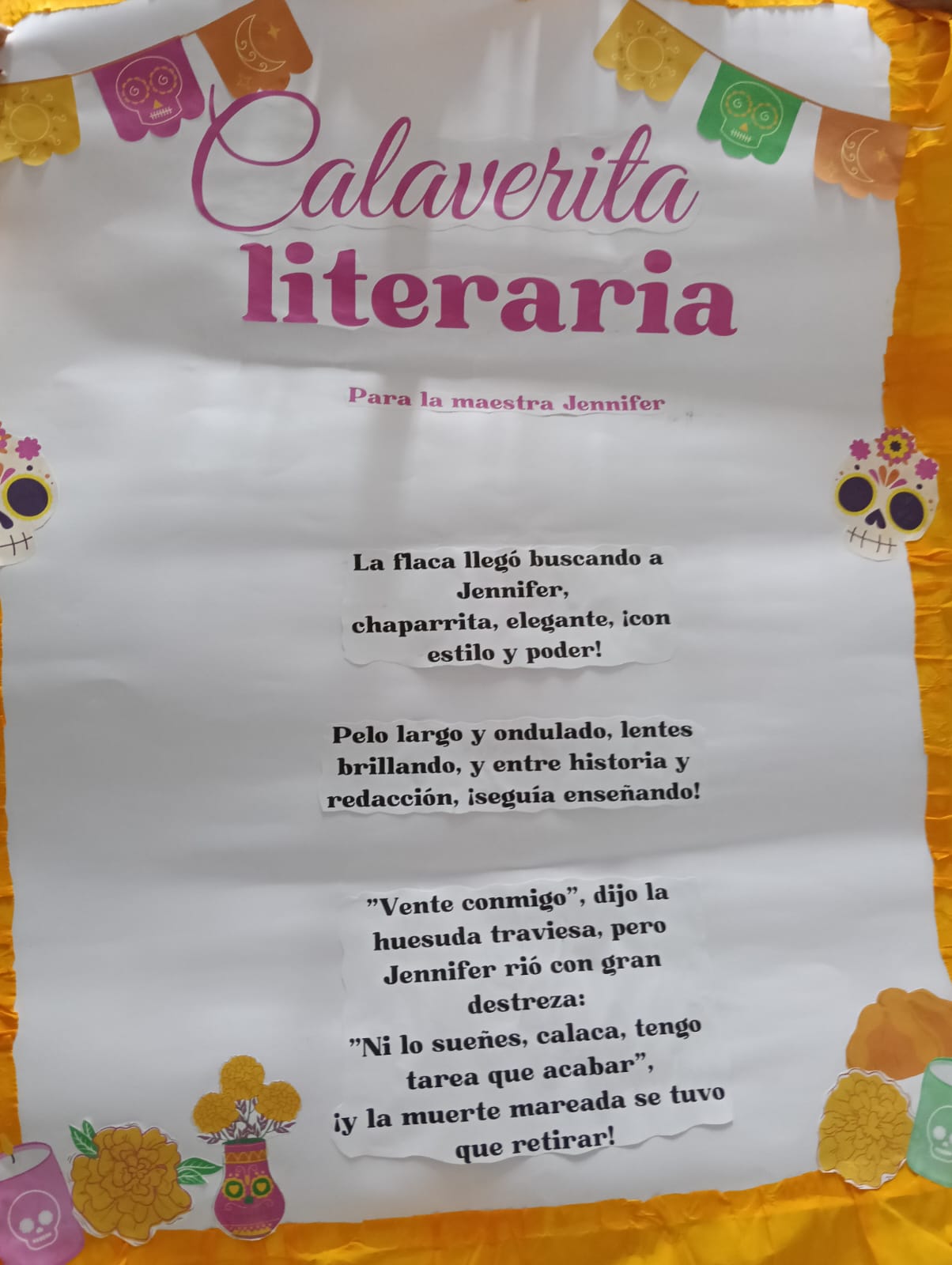 CALAVERITAS LITERARIAS OCTUBRE/2025